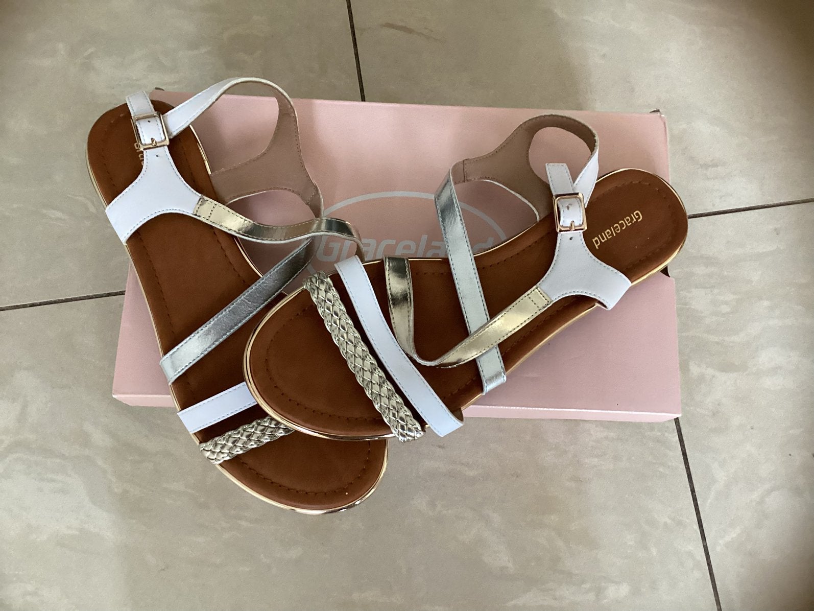 Nieuw Graceland sandalen 40, Ophalen, Overige kleuren, Sandalen of Muiltjes, Zo goed als nieuw