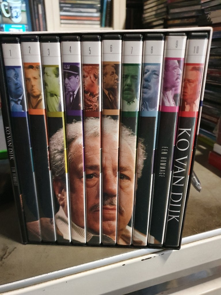 Ko van Dijk - Een Hommage (10 DVD) + boek, Alle leeftijden, Ophalen, Zo goed als nieuw
