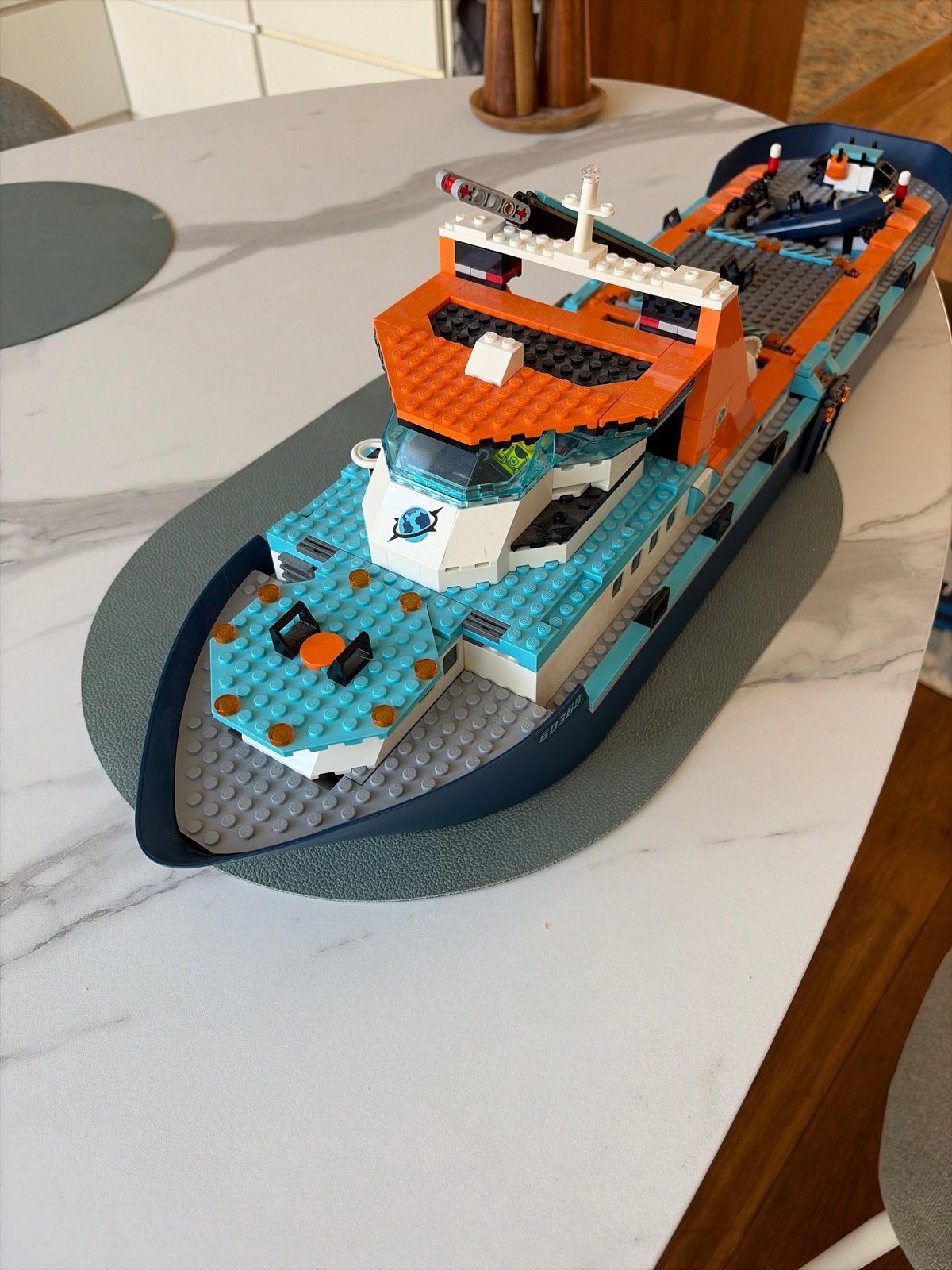 Lego City Ocean Exploratie Schip 60266, Ophalen, Zo goed als nieuw, Overige merken