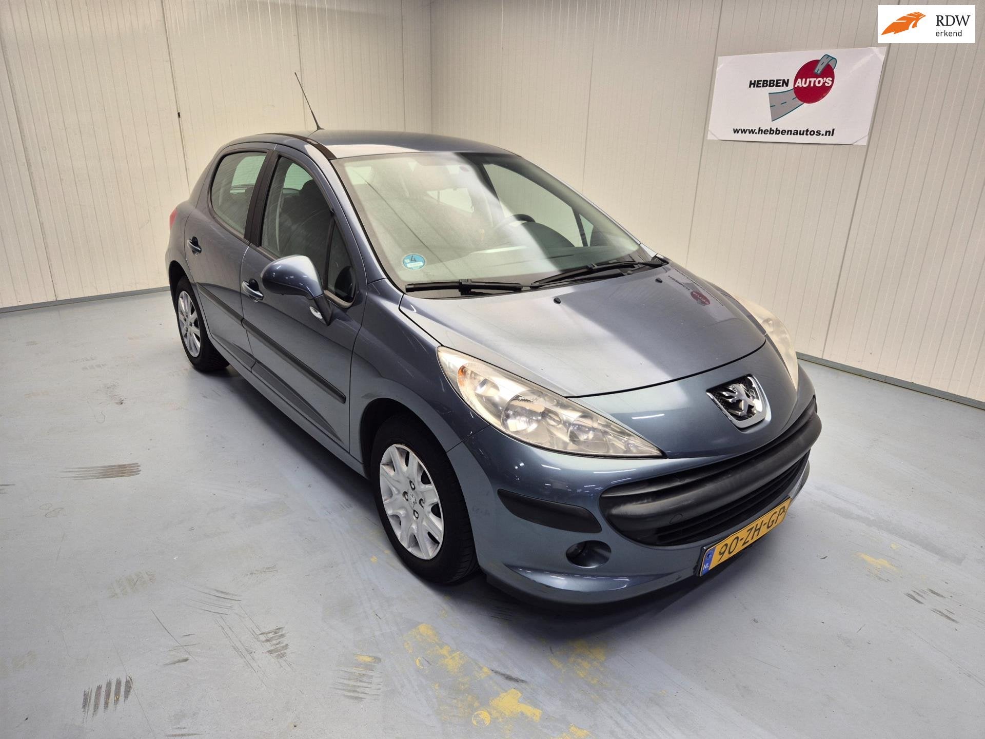 Peugeot 207 1.4 VTi Cool 'n Blue Airco Cruise Control Trekha, Voorwielaandrijving, Stof, Gebruikt, Zwart