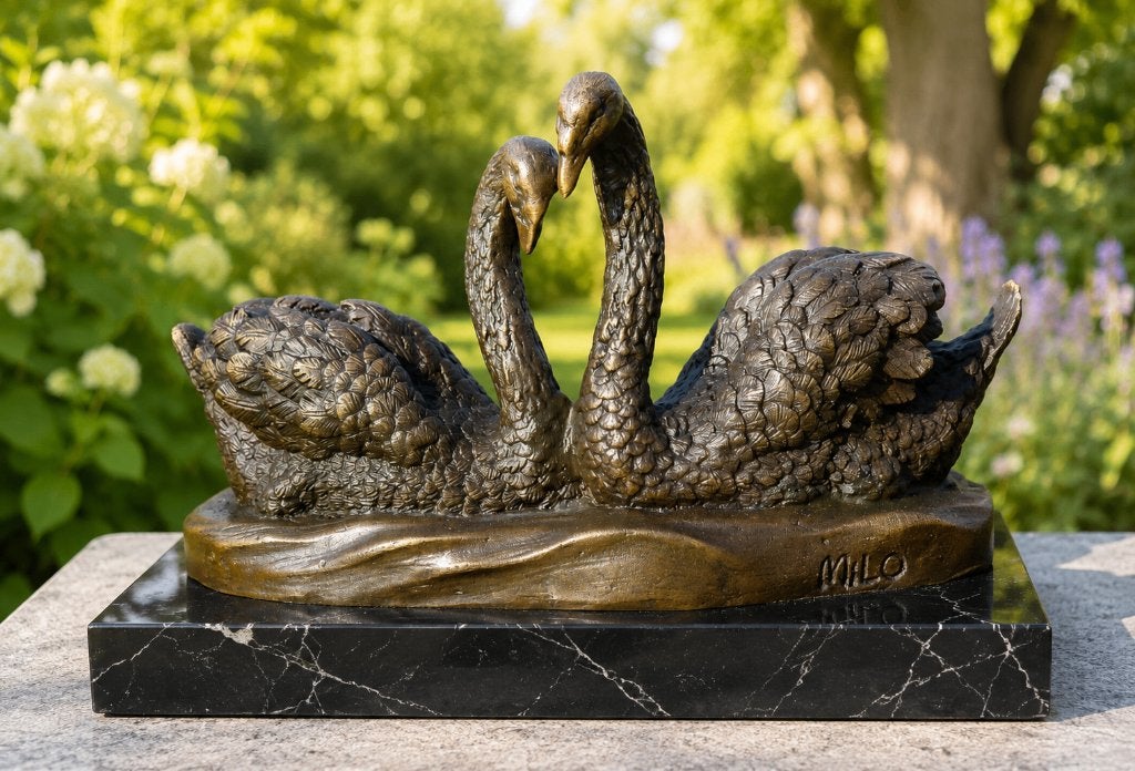KOPPEL ZWANEN / BRONS