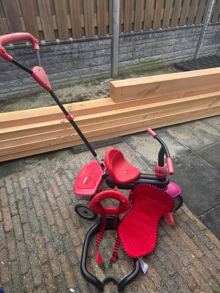 SmarTrike fiets, Ophalen, Gebruikt, Smart Trike, Duwstang