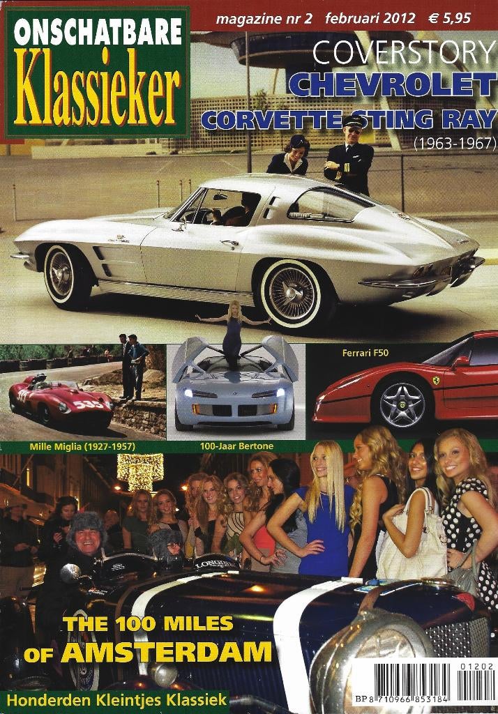 Onschatbare Klassieker reportage Chevrolet Corvette Singray, Ophalen of Verzenden, Gelezen, Chevrolet