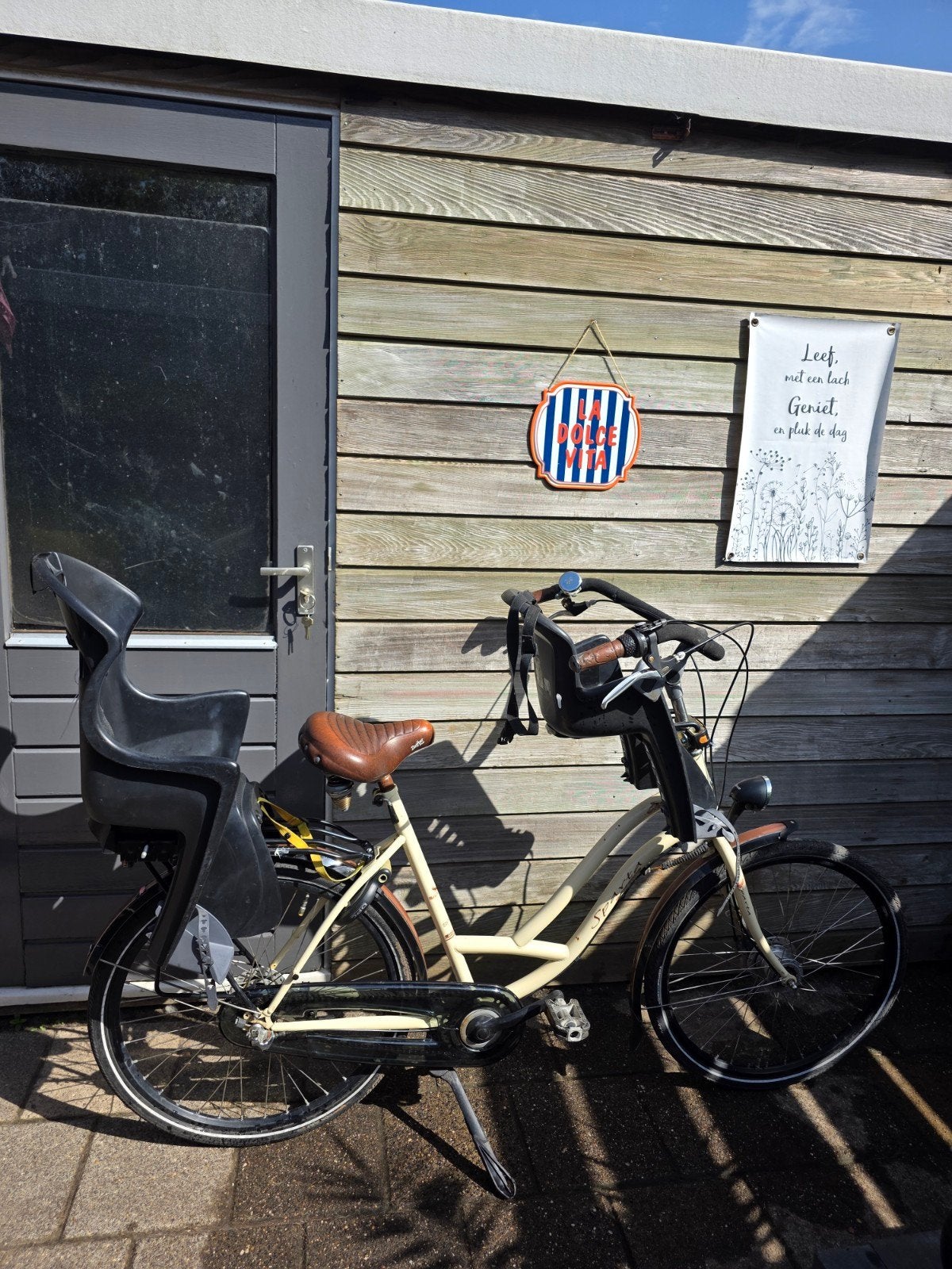 Sparta country tour moederfiets met kinderzitjes, Ophalen, Sparta, Velgrem, Versnellingen