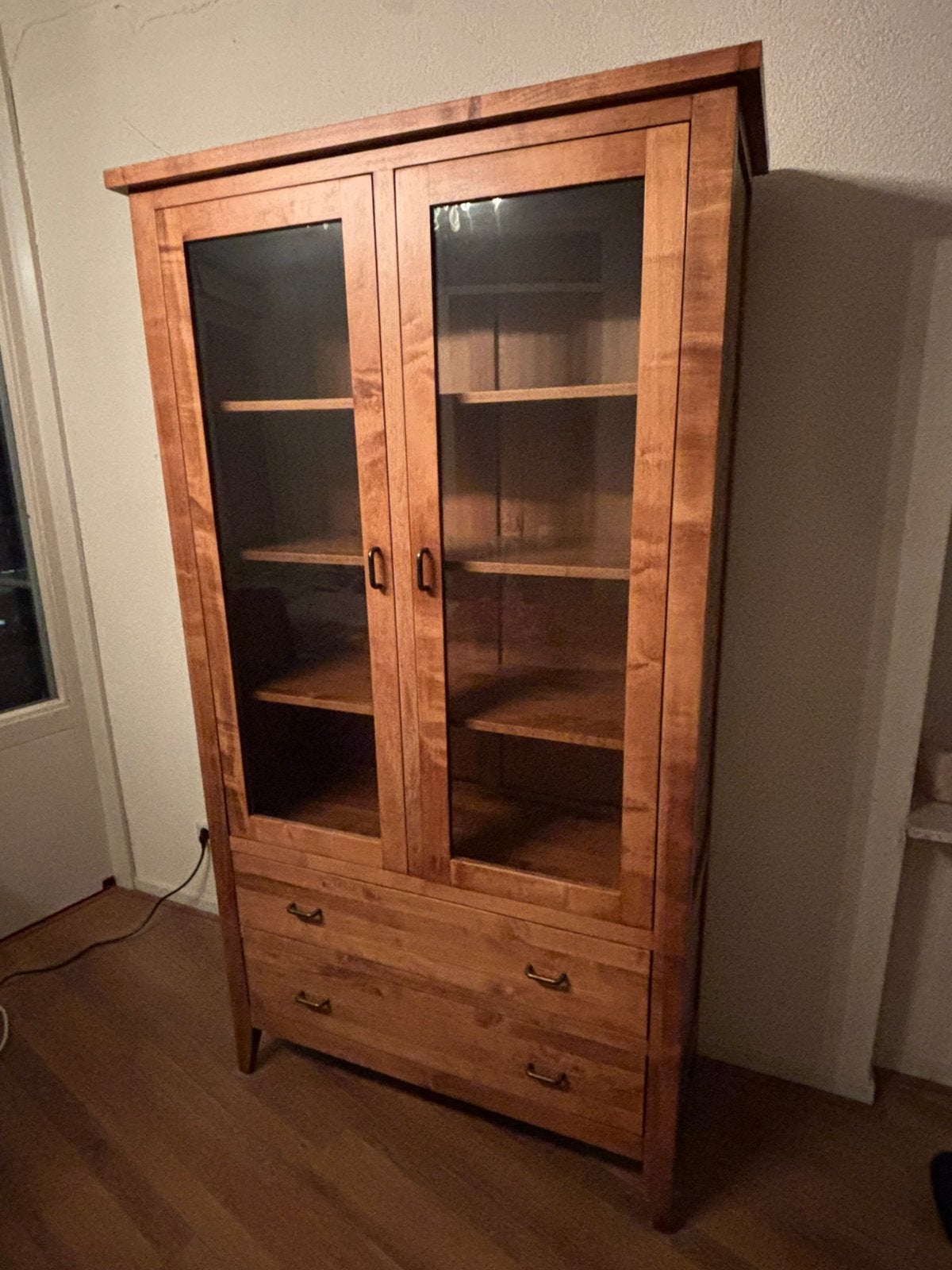 Buffetkast kersenhout, Ophalen, Met lade(s), 50 tot 100 cm, Zo goed als nieuw