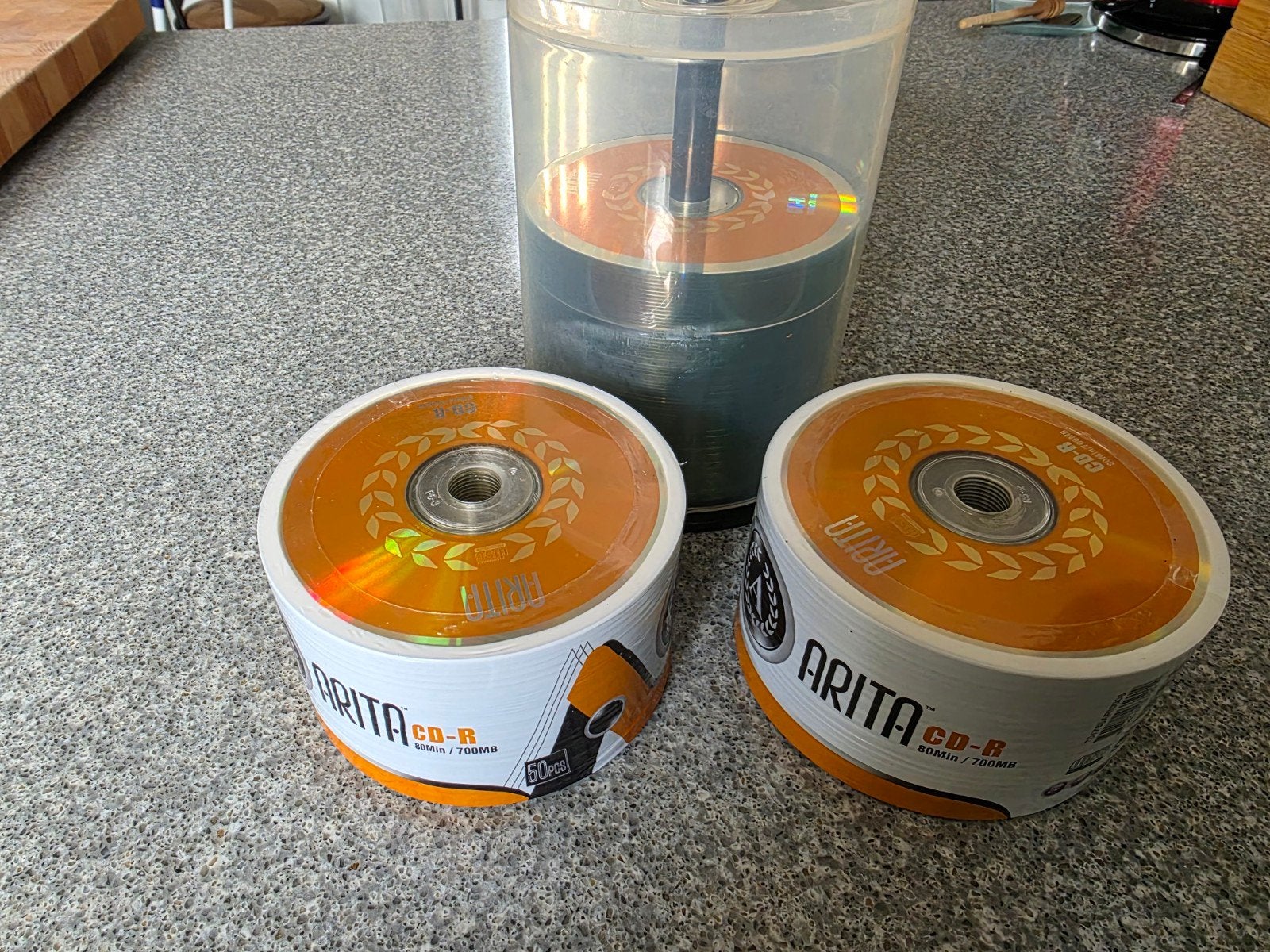Arita CD-R 80 min/700 MB - 175 stuks (ongeveer), Op spindel, Cd, Nieuw, Arita
