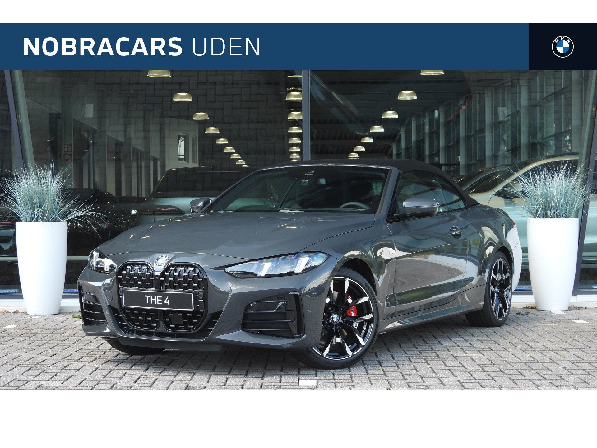 BMW 4 Serie Cabrio 420i M Sport Automaat / Air Collar / Adap, Automaat, 1998 cc, Zwart, Cabriolet