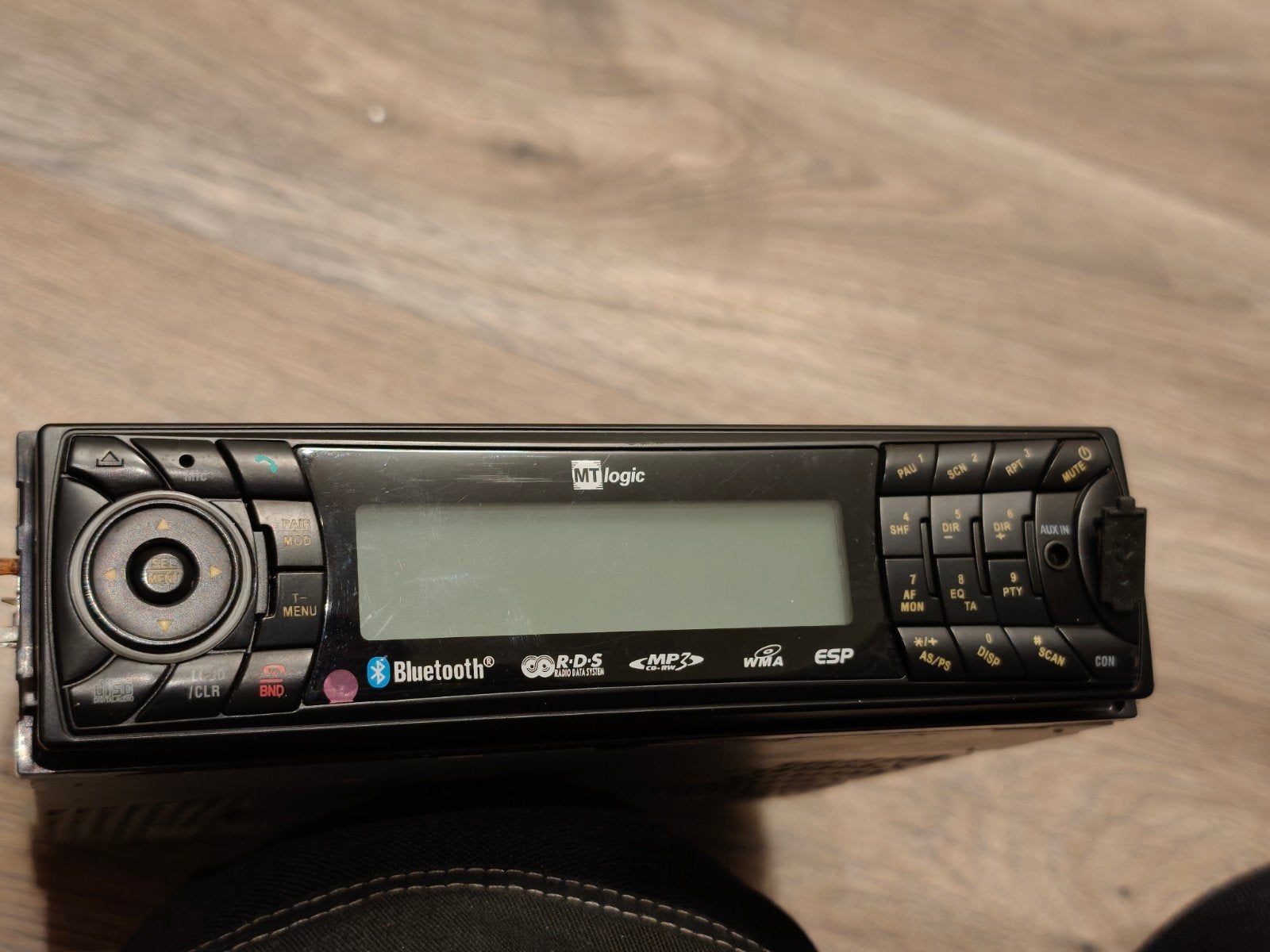 MT Logic CSR-3055U Bluetooth Autoradio CD MP3 USB, Ophalen of Verzenden, Gebruikt