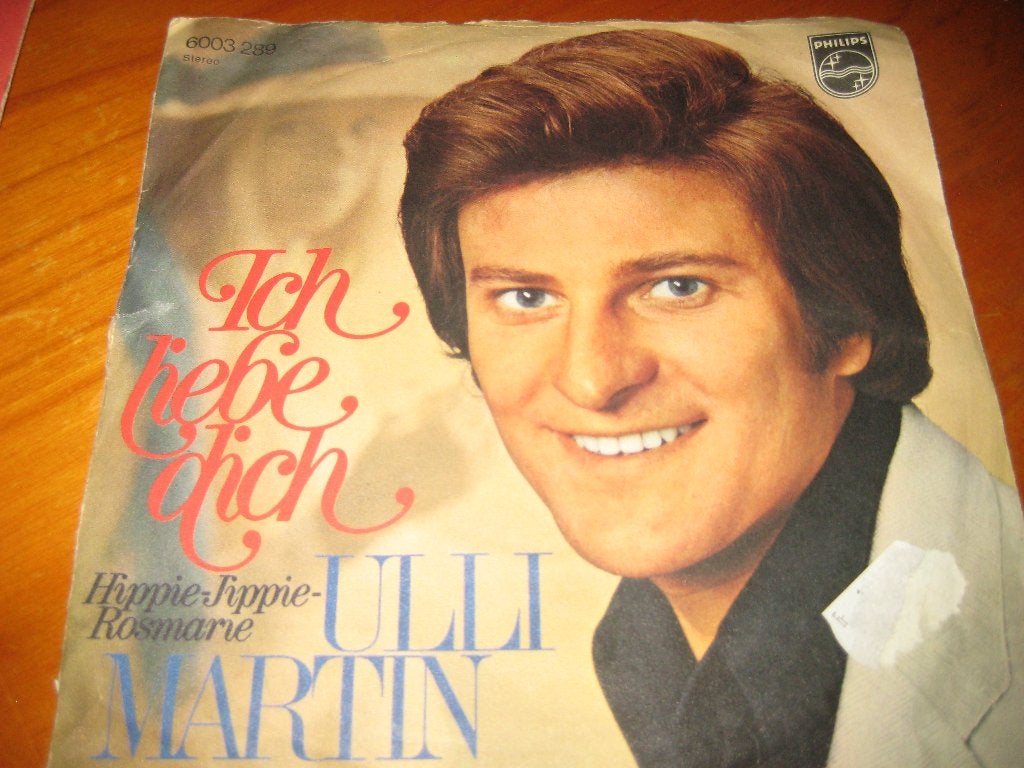 Ulli Martin: Ich liebe Dich, Ophalen of Verzenden, Zo goed als nieuw, Pop, Single