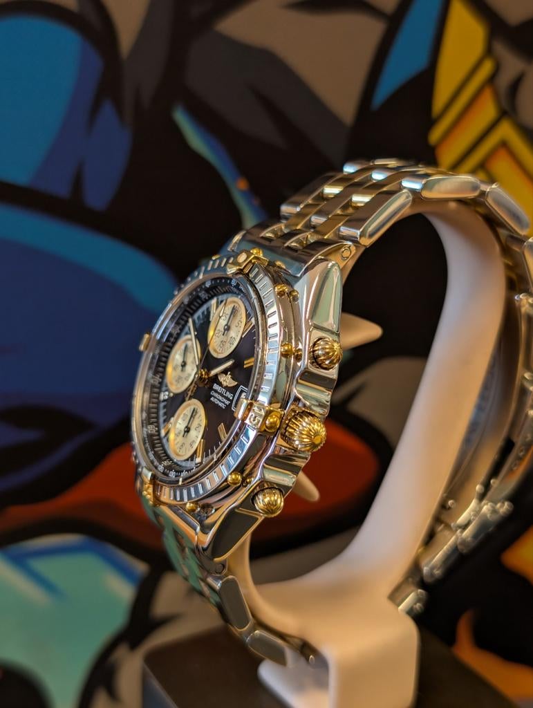 Breitling Chronomat GT B13050.1, Ophalen of Verzenden, Zo goed als nieuw, Goud, Breitling