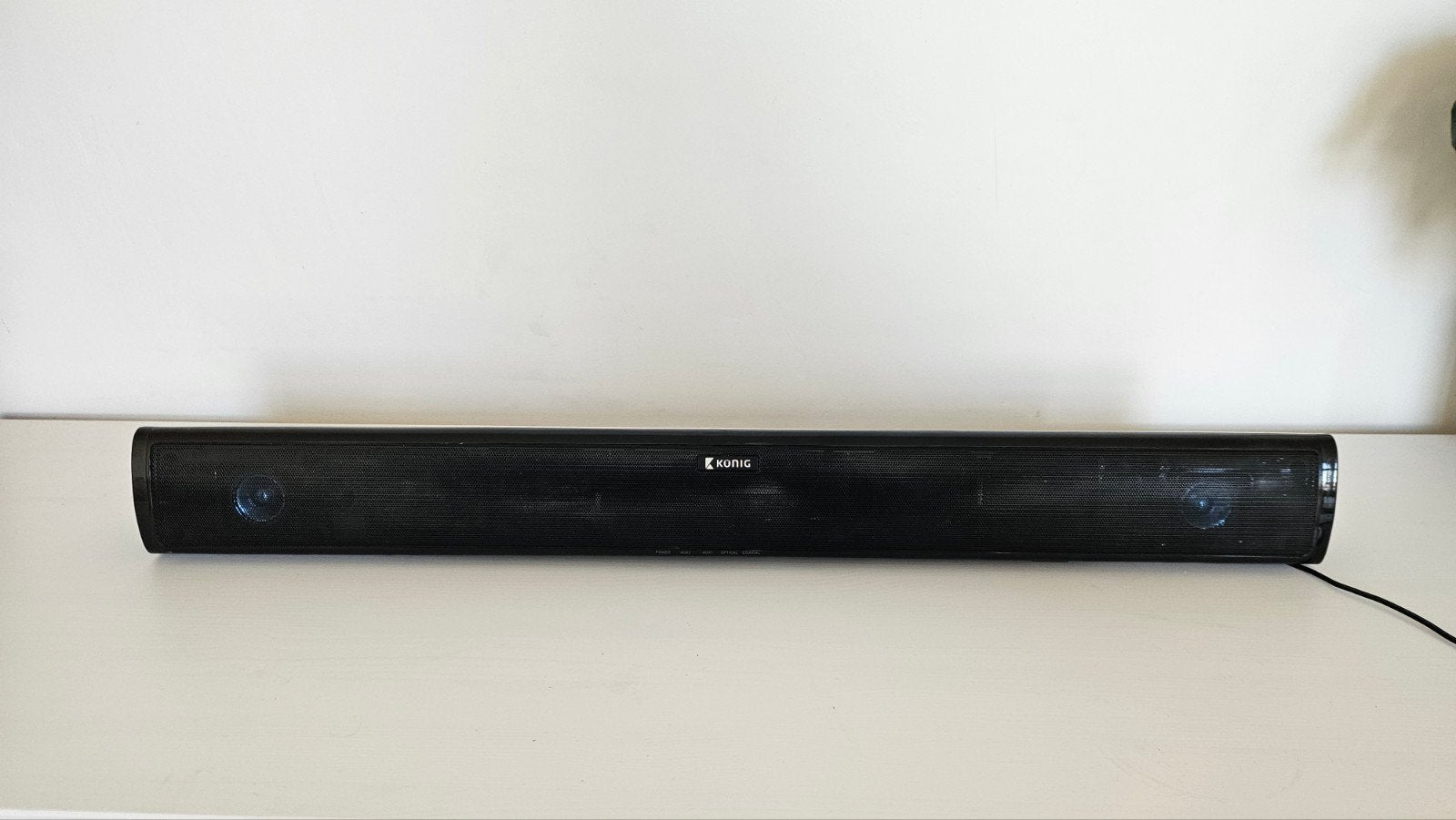 König HAV-SB400 Soundbar - Krachtig Geluid voor TV, Ophalen of Verzenden, Met ingebouwde subwoofer, Gebruikt