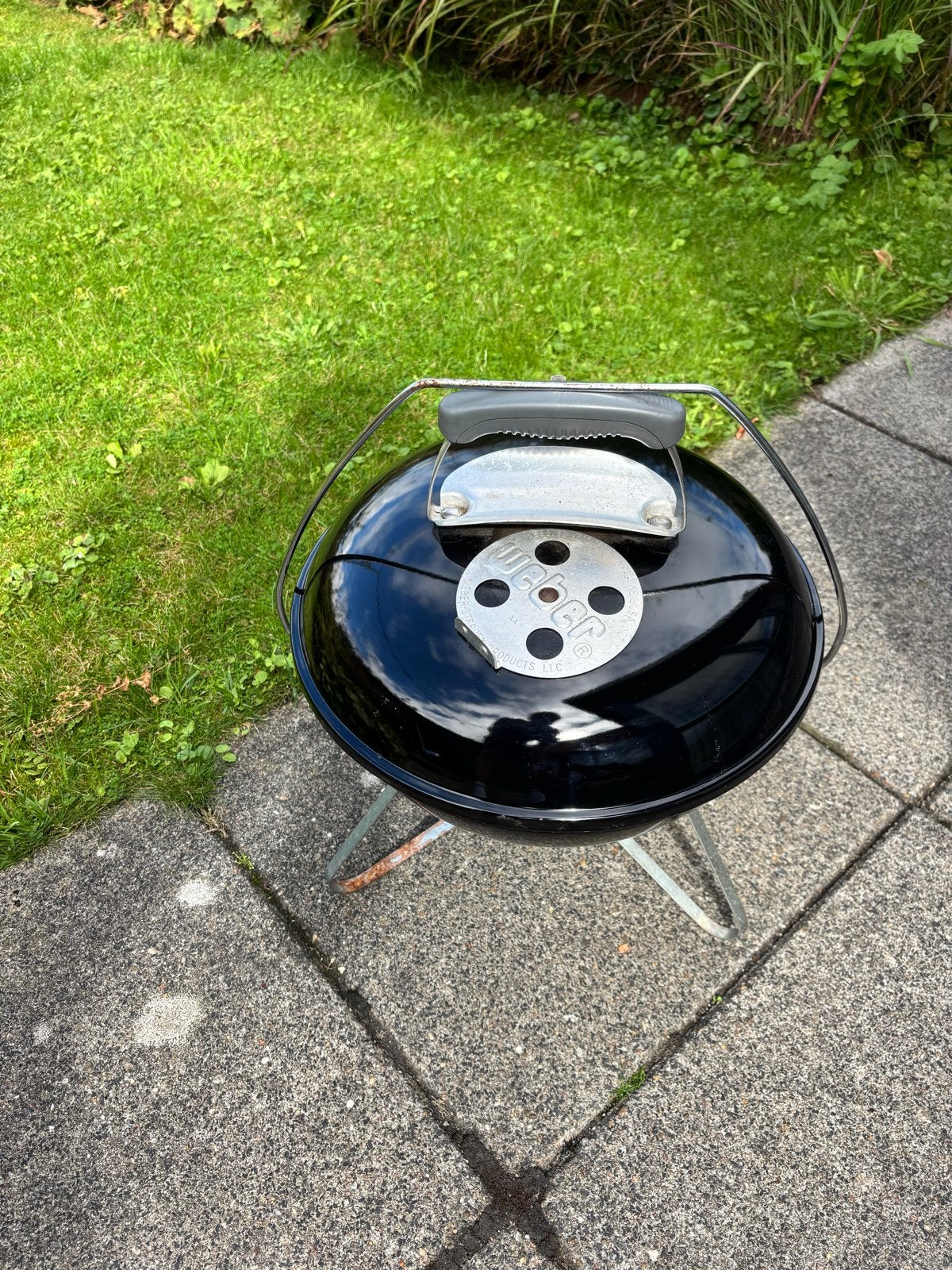 Weber Smokey Joe 37 cm - Goed onderhouden compacte BBQ, Ophalen, Gebruikt