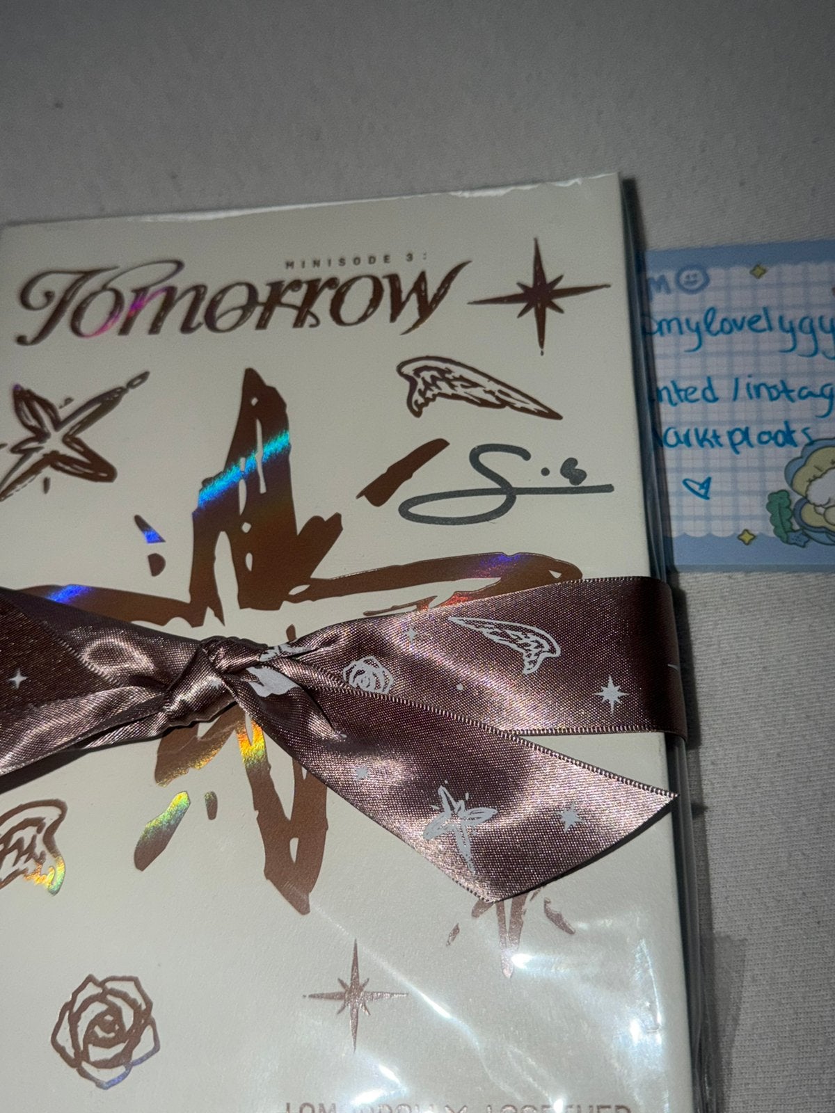 TXT minisode 3 tomorrow soobin signed album promise, Ophalen of Verzenden, Nieuw, Cd of Plaat