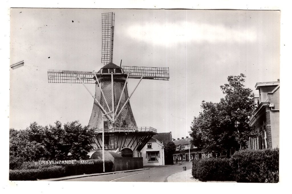's Gravenzande Molen, Ophalen of Verzenden, 1940 tot 1960, Ongelopen, Zuid-Holland