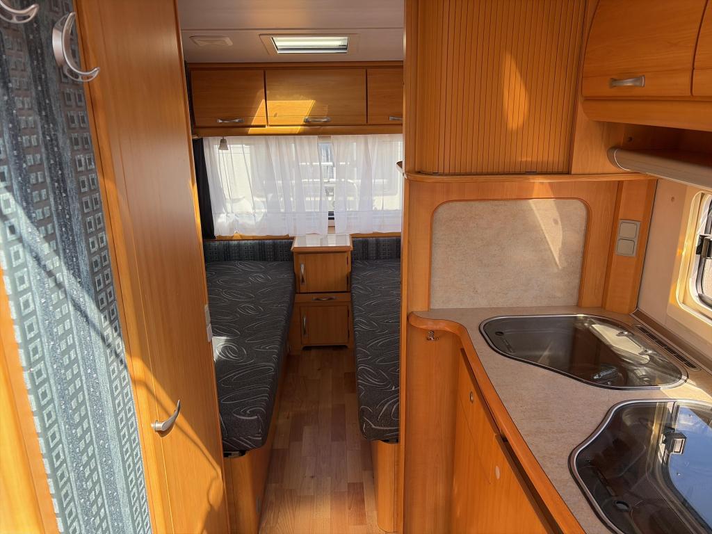 LMC Munsterland Sunny 475 TE Voortent/Mover/Fietsdr., Caravans en Kamperen, Caravans, Standaardzit, Bedrijf, Schokbreker, LMC en Münsterland