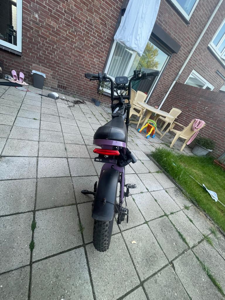 La Souris Mini Fatbike - Paars, Zo goed als nieuw, Zo goed als nieuw, Minder dan 47 cm, 30 tot 50 km per accu, Ophalen