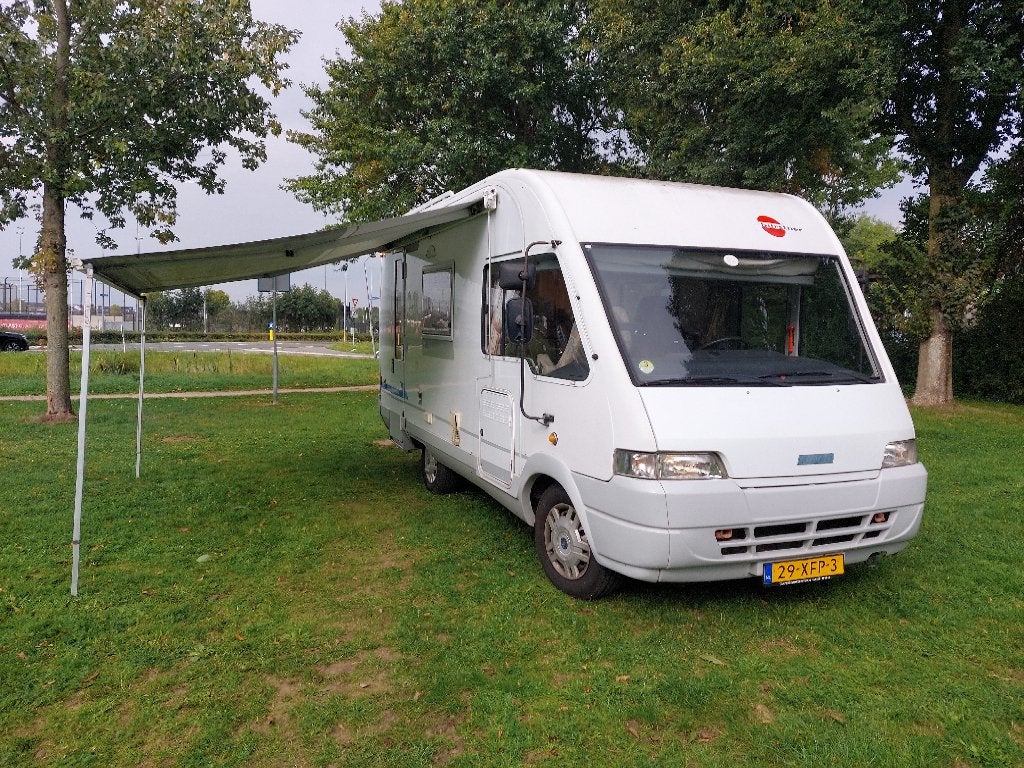 camper Burstner 532 I, Integraal, Ringverwarming, Fiat, Koelkast