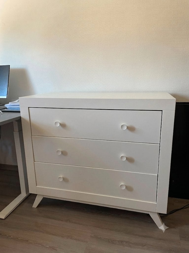 Bopita Commode (wit), Kinderen en Baby's, Kinderkamer | Commodes en Kasten, Gebruikt, Commode, 90 tot 105 cm, 100 cm of meer, 50 tot 70 cm