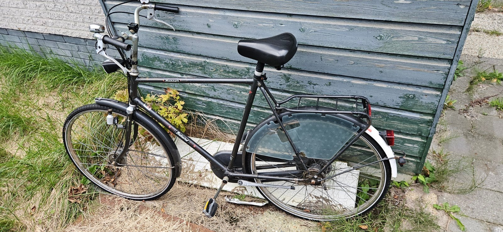 Gebruikte zwarte fiets Batavus