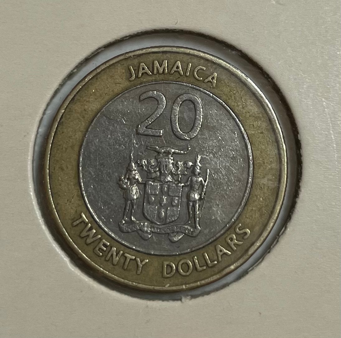 20 dollar Jamaica 2000, Postzegels en Munten, Ophalen of Verzenden, Noord-Amerika