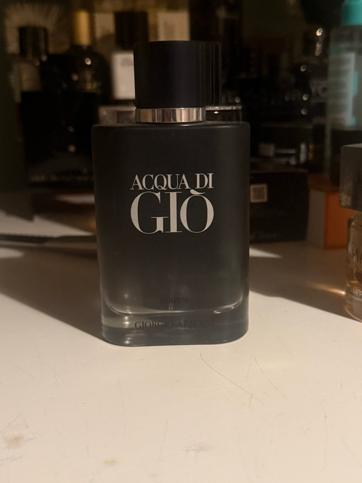 Acqua di gio parfum, Ophalen of Verzenden, Zo goed als nieuw