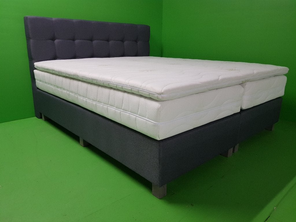 BOXSPRING 180x220 Hilton LUXURY / Snelle levering, Huis en Inrichting, Iboxz, Verzenden, Info@iboxz.nl, 180 cm