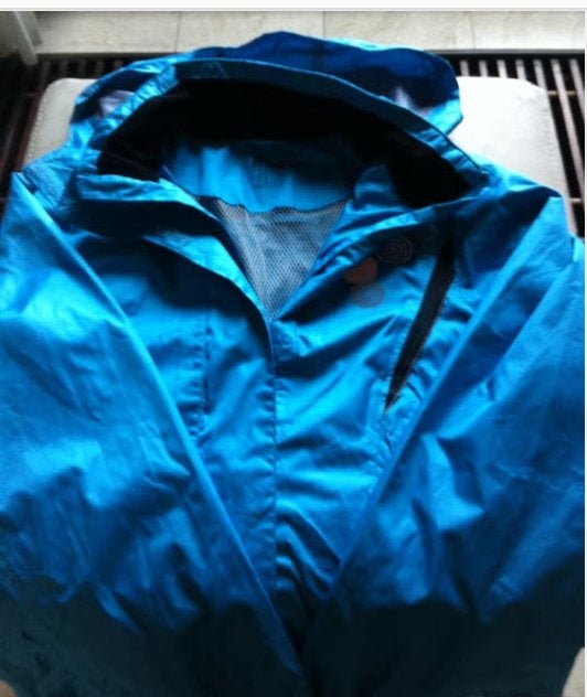 Dames trainingsjack Crivit sports mt 42 turquoise, Blauw, Maat 42/44 (L), Crivit sports, Ophalen of Verzenden