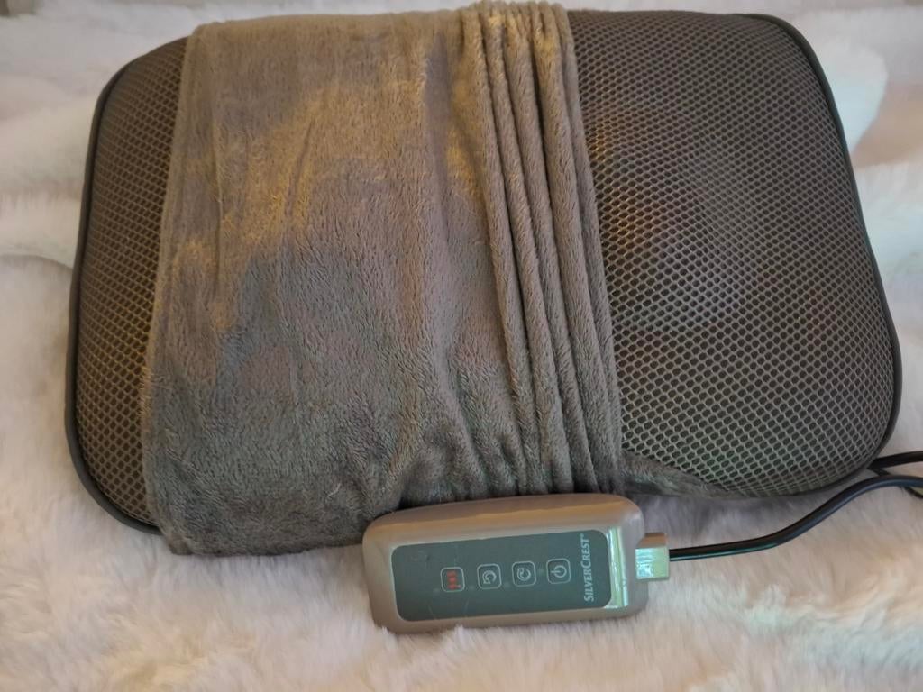 Silvercrest Shiatsu Rug massagekussen - Massageapparaat, Ophalen of Verzenden, Nieuw, Massagestoel of Kussen