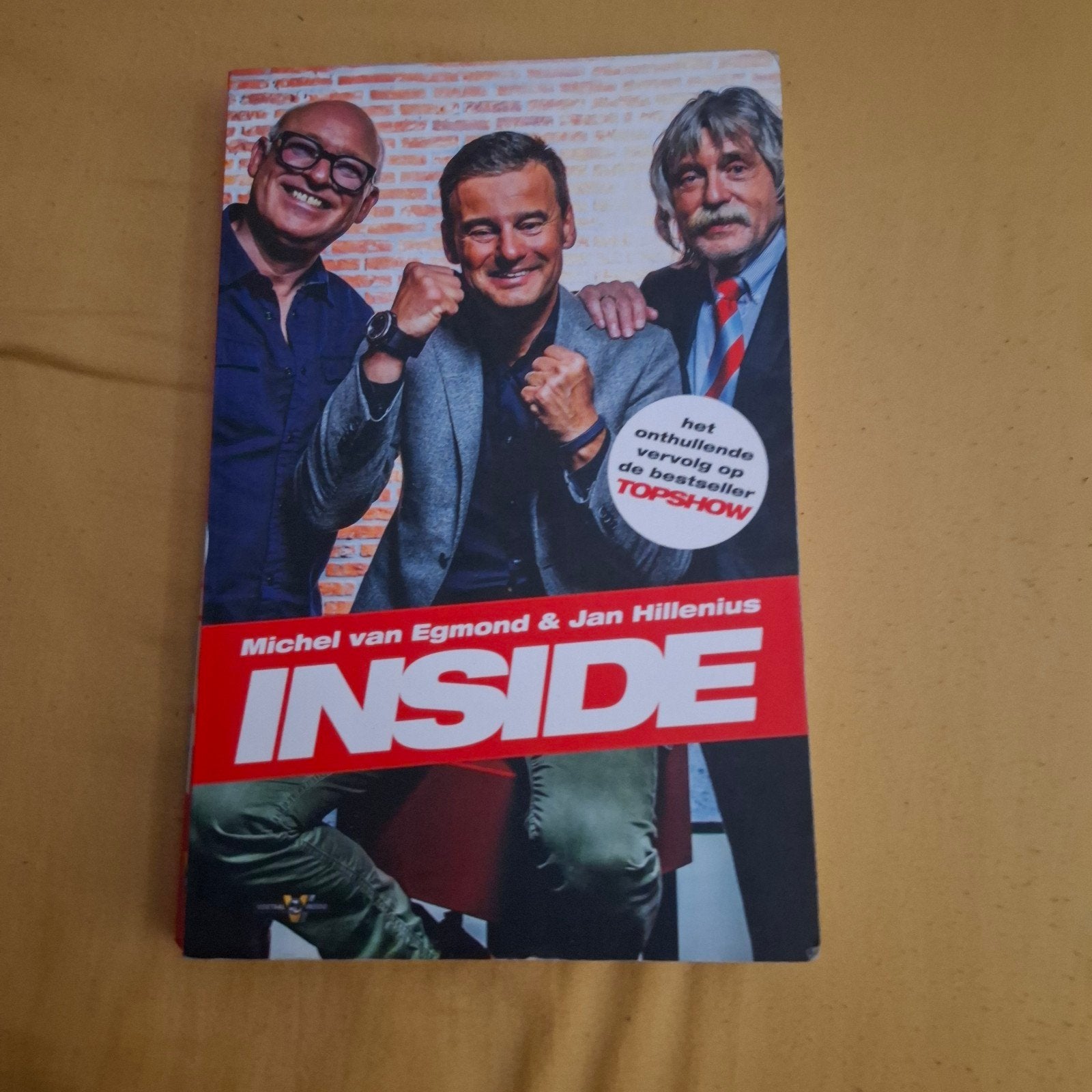 Inside - Michel van Egmond & Jan Hillenius (Boek), Ophalen of Verzenden, Gelezen, Michel van Egmond & Jan Hillenius, Nederland