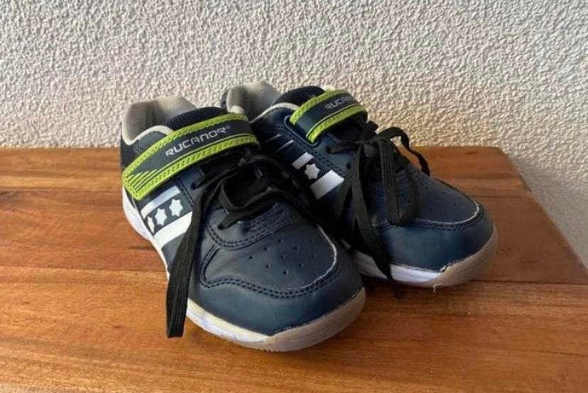 Rucanor zaalschoenen maat 31, Rucanor, Ophalen of Verzenden, Zo goed als nieuw, Jongen of Meisje