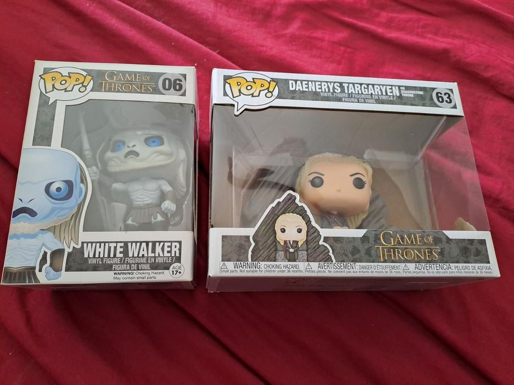 Game of thrones funko pops, Verzamelen, Poppetjes en Figuurtjes, Ophalen of Verzenden, Zo goed als nieuw