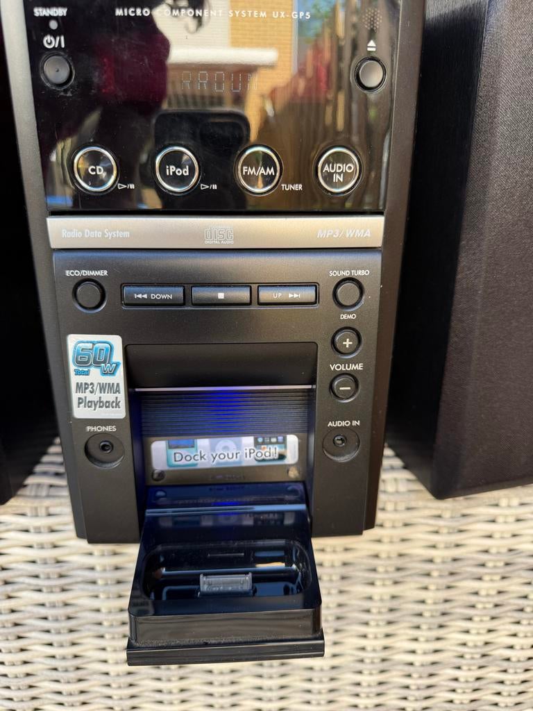 JVC SP-UXG300 Micro Stereo Set met iPod Dock, Ophalen, JVC, Zo goed als nieuw, Microset