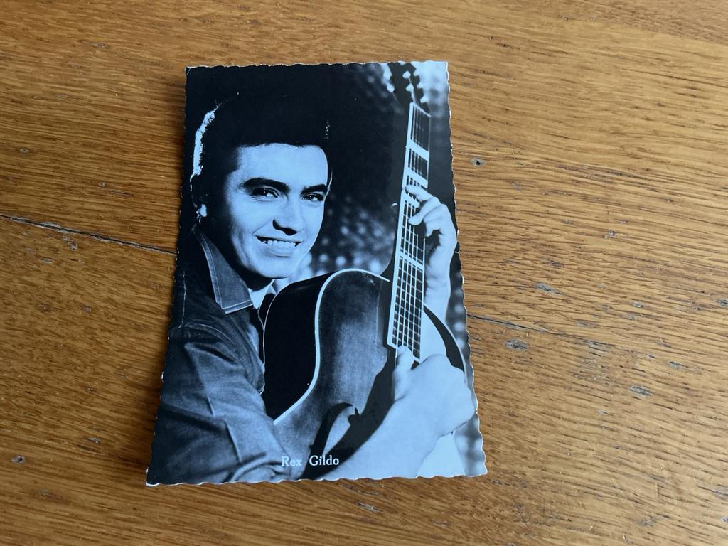 A128 Rex Gildo, Verzamelen, Ophalen of Verzenden, Zo goed als nieuw, Foto of Kaart
