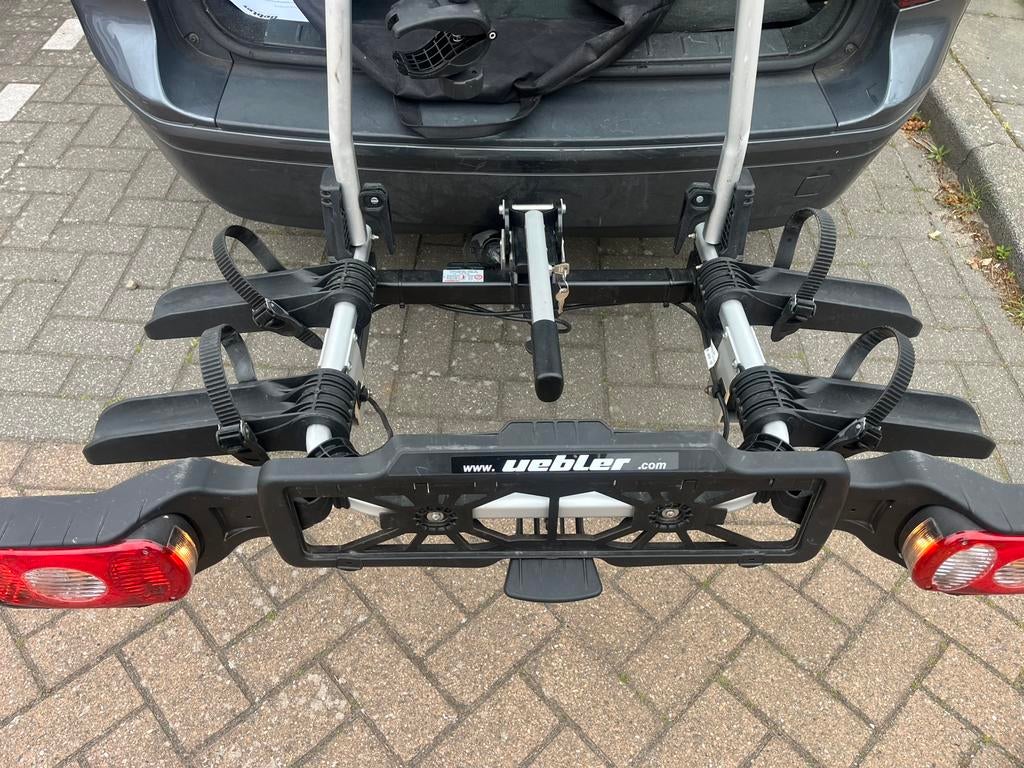 Uebler x21 voor 2 (elektrische fiesten, Ophalen, Gebruikt, Elektrische fiets, 2 fietsen