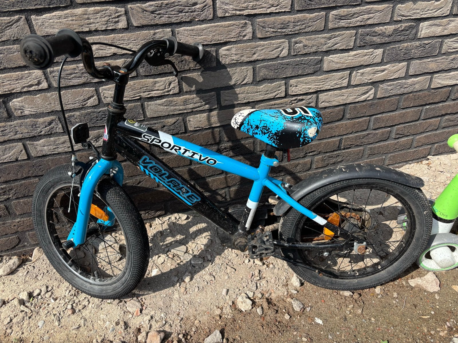 Volare Sportivo Kinderfiets 16 inch, Ophalen, Gebruikt, Terugtraprem, 16 tot 20 inch