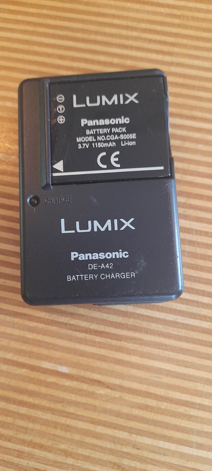 Panasonic Lumix oplader inc. Accu, Ophalen of Verzenden