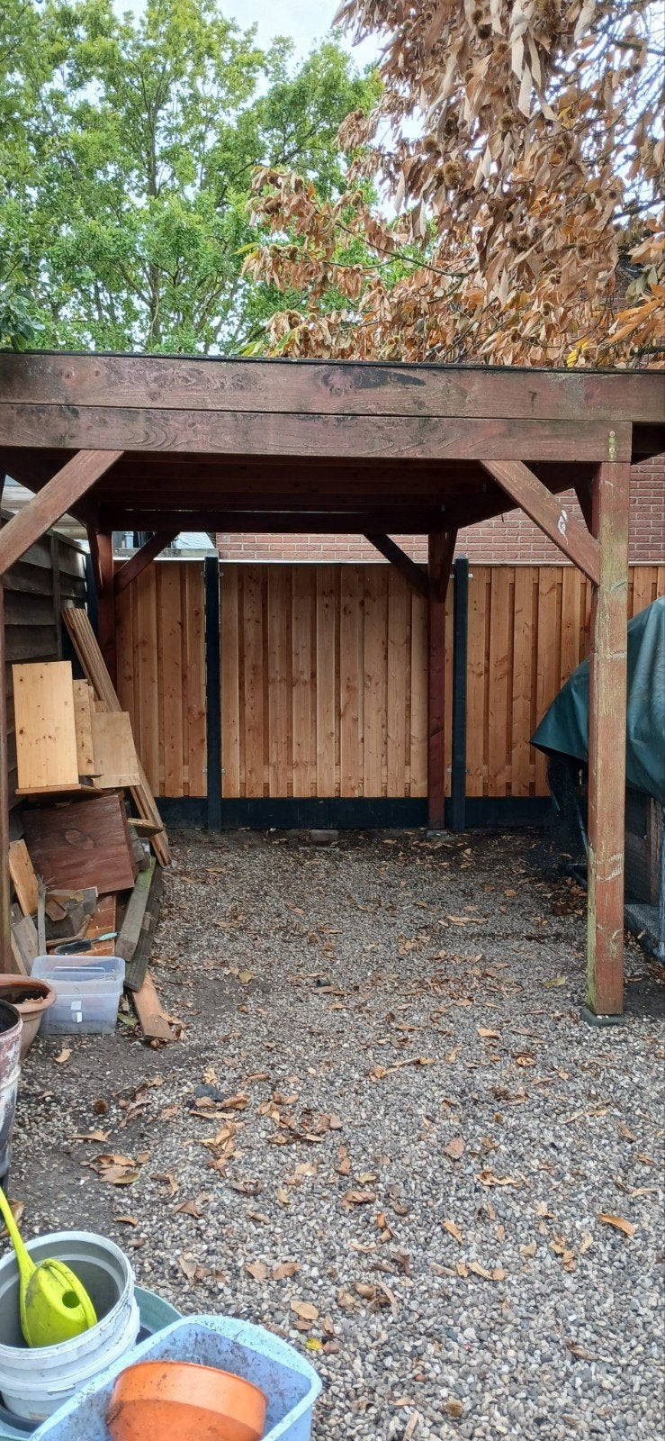 Ruime overkapping/carport, in goede staat, Ophalen, Gebruikt