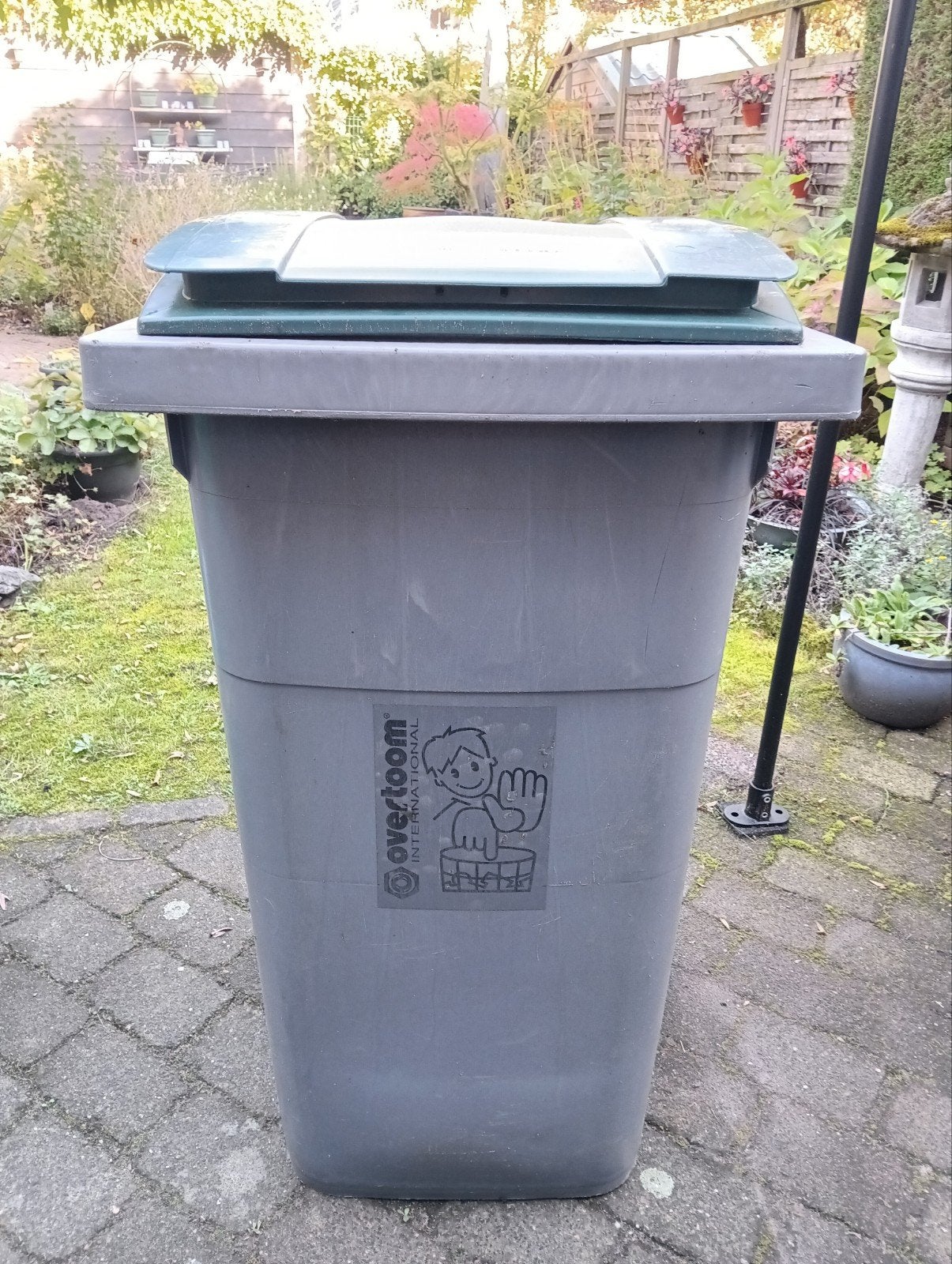 Overtoom Afvalcontainer 240L - Zo goed als nieuw, 40 liter of meer, Ophalen, Gebruikt, Kunststof