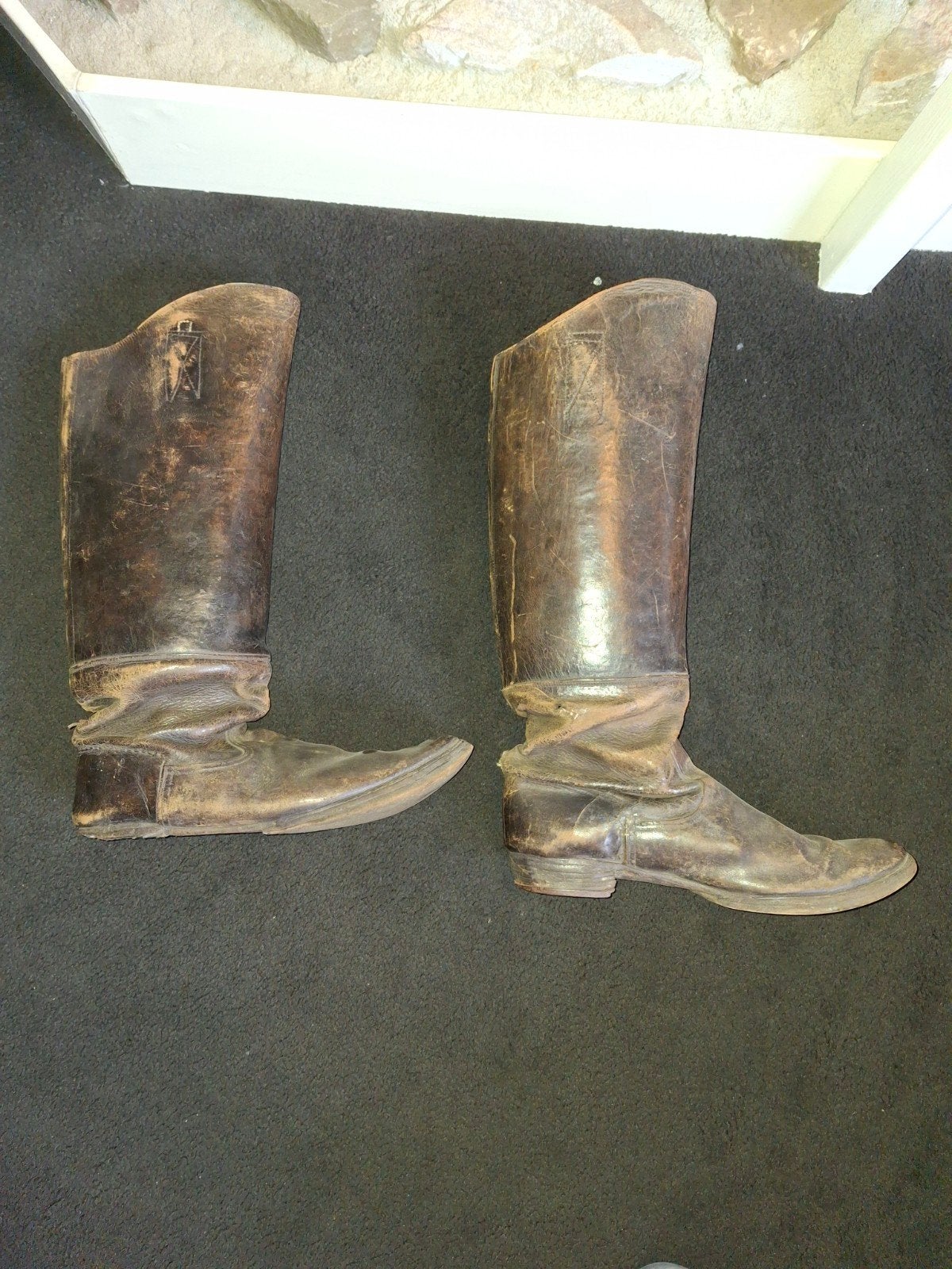 Duitse Cavalerie laarzen wo1, Verzamelen, Ophalen of Verzenden, Landmacht, Duitsland
