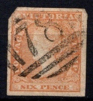 Mooi kavel Commonwealth Victoria LZB623., Verzenden, Gestempeld