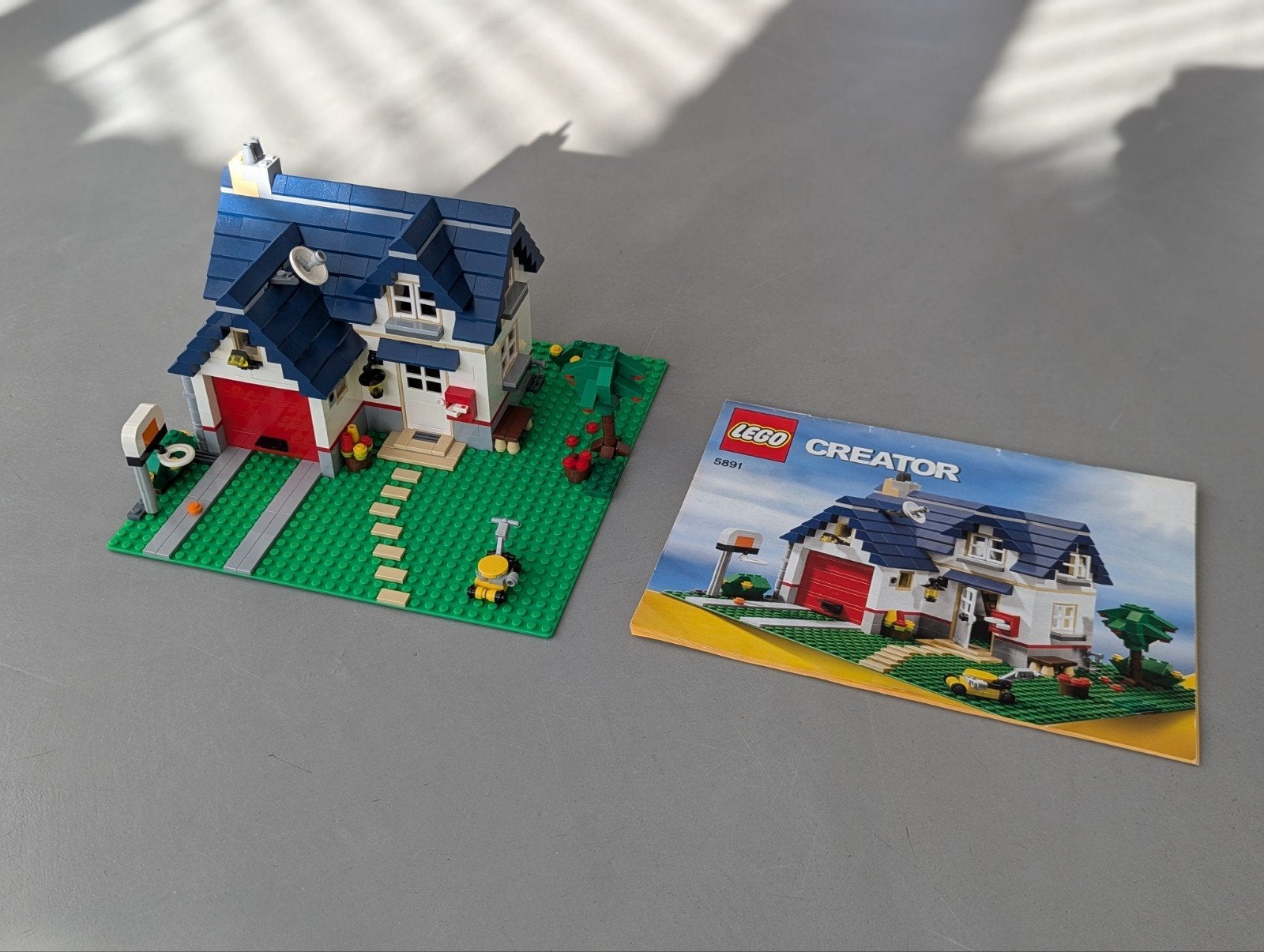 LEGO Creator 5891 Appelboomhuisje met handleiding, Ophalen of Verzenden, Zo goed als nieuw, Overige merken