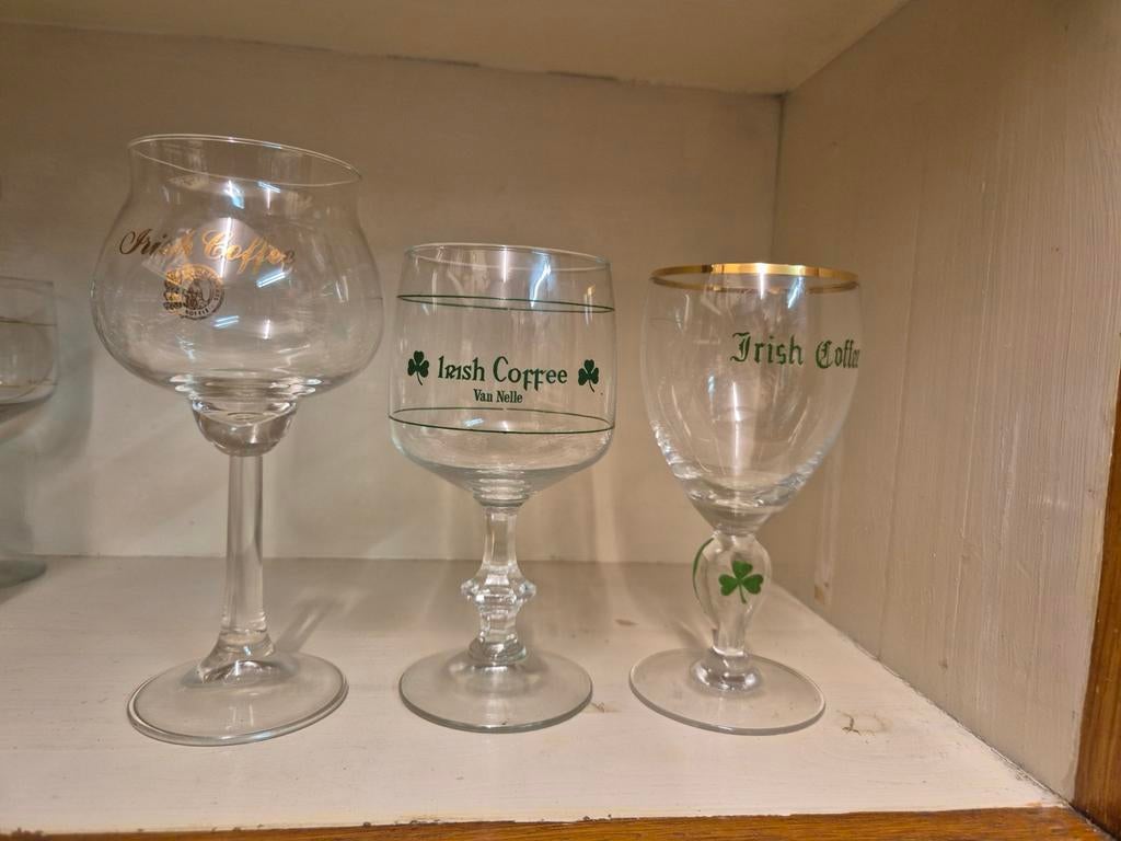 Irish coffee glazen, Verzamelen, Glas en Borrelglaasjes, Ophalen of Verzenden, Overige typen