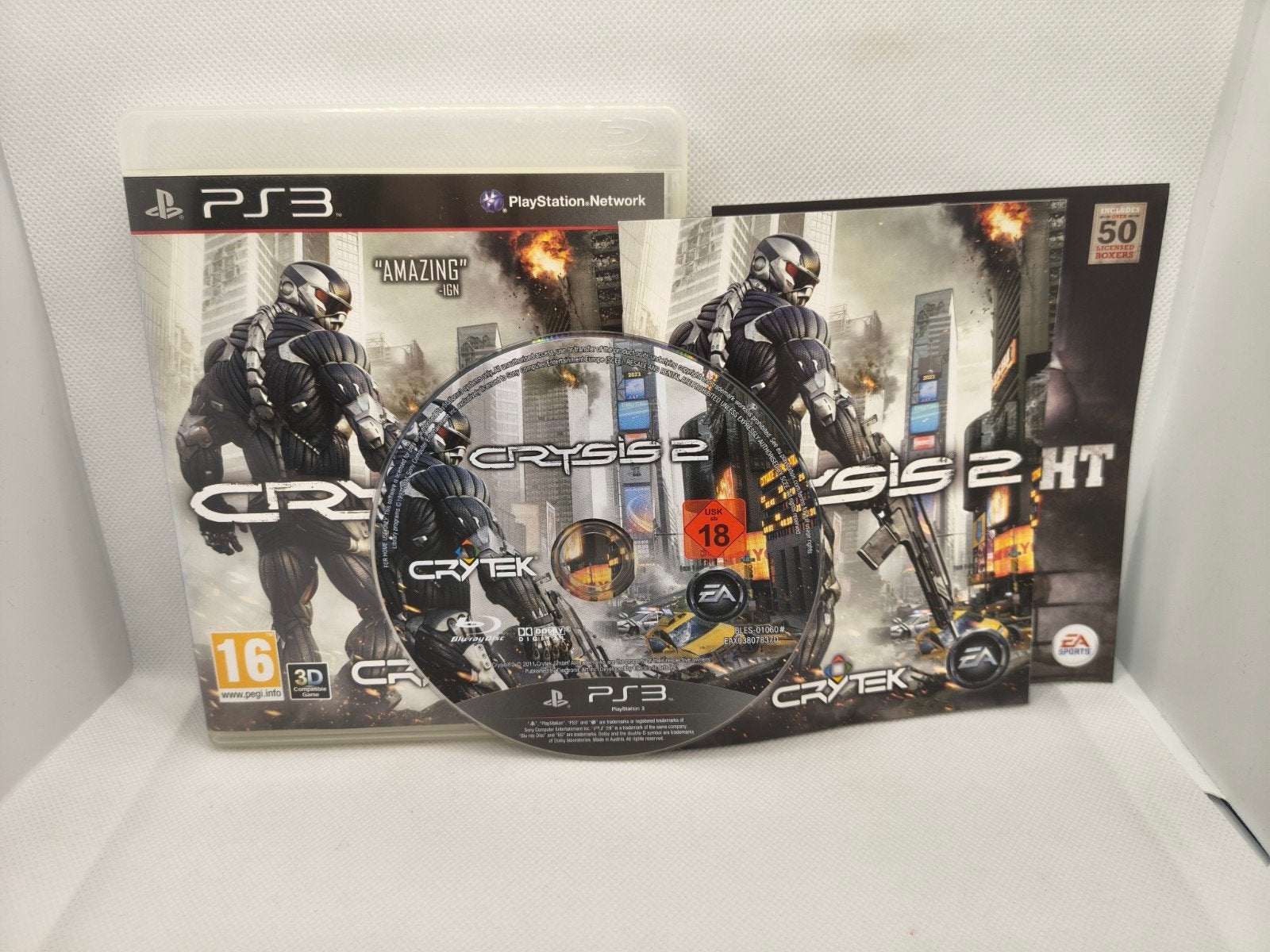 Crysis 2 Playstation 3 game, 3 spelers of meer, Ophalen of Verzenden, Zo goed als nieuw, Vanaf 3 jaar