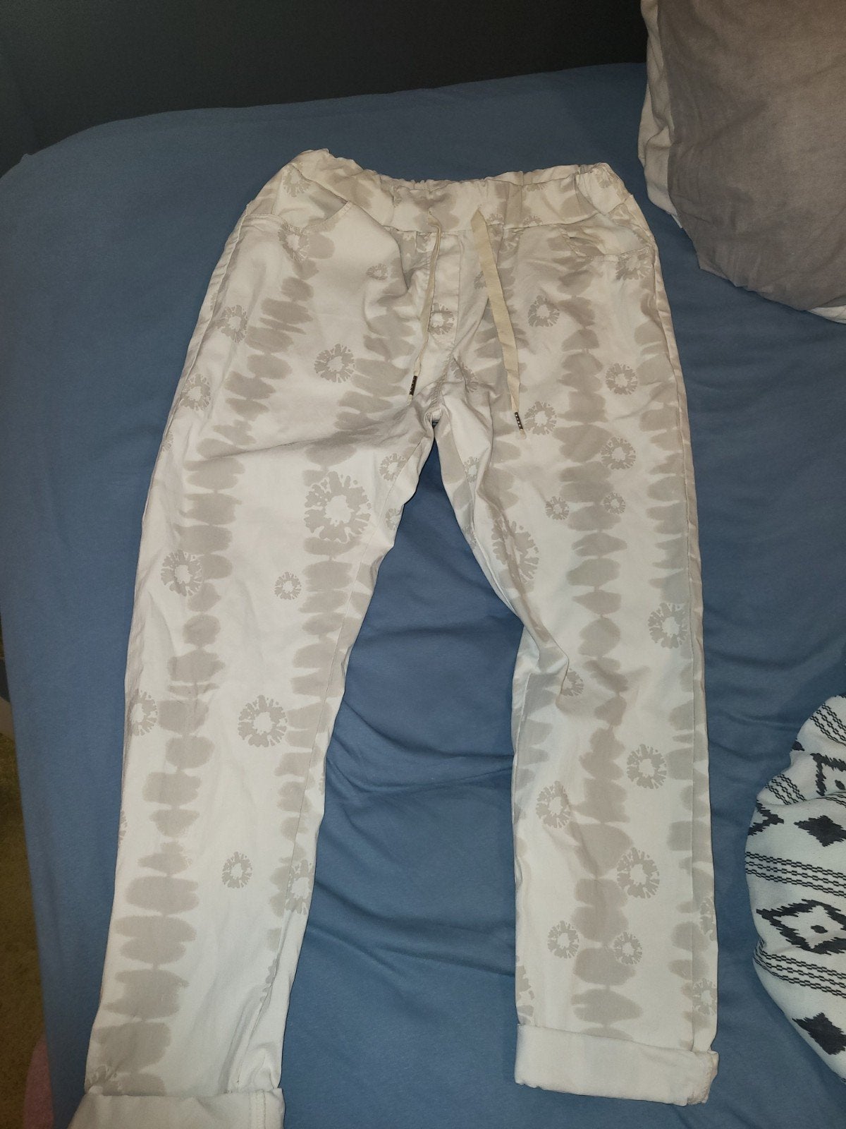 dames broek xl met stretch zgan, Ophalen, Zo goed als nieuw, Maat 46/48 (XL) of groter, Lang