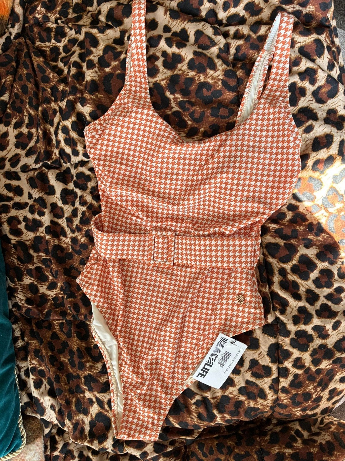 Beachlife Pied de Poule Badpak - Maat 36 - Nieuw met labels, Beachlife, Nieuw, Ophalen of Verzenden, Badpak