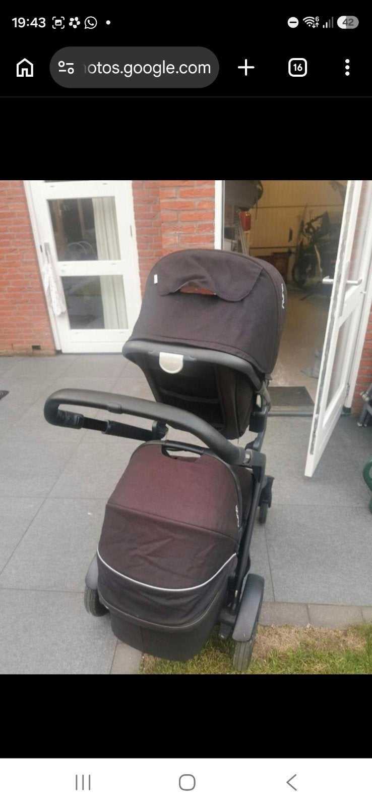 Nuna Demi Grow Duowagen - Zo goed als nieuw, Ophalen, Zo goed als nieuw, Overige merken, Duowagen