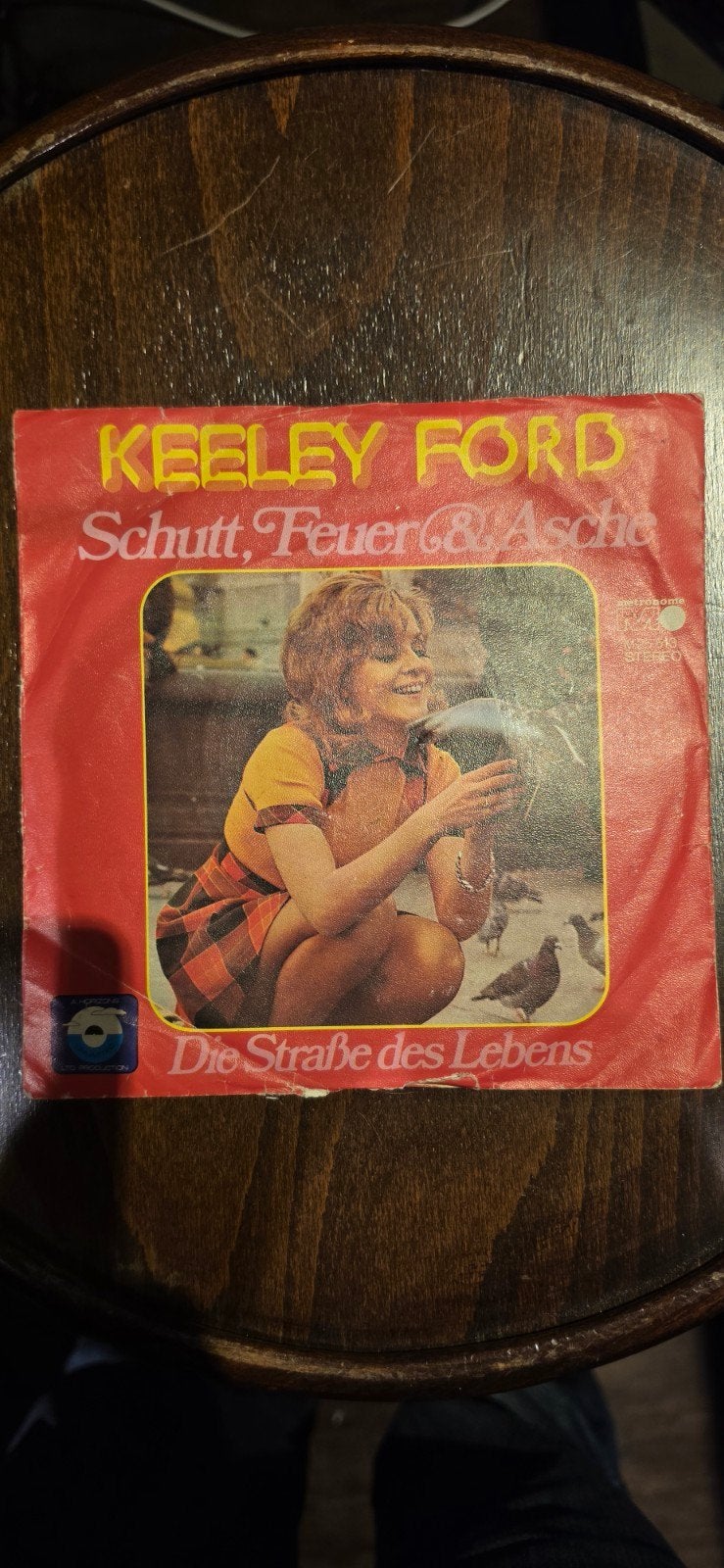 Keeley Ford - Schutt, Feuer & Asche (Single), Cd's en Dvd's, Ophalen, Gebruikt, 7 inch, Schlager