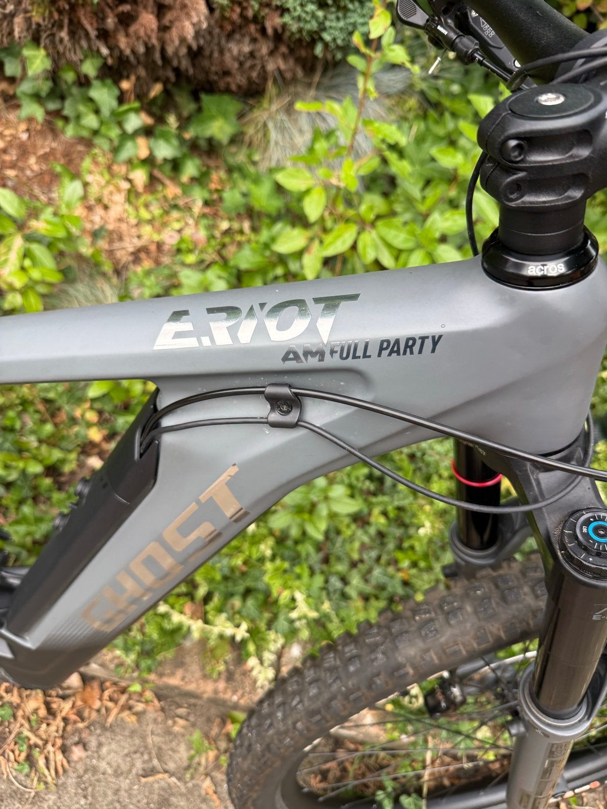 Ghost E-Riot AM CF Full Party 750 Wh E-Enduro MTB, Ophalen, Zo goed als nieuw, Schijfrem, 24 inch of meer