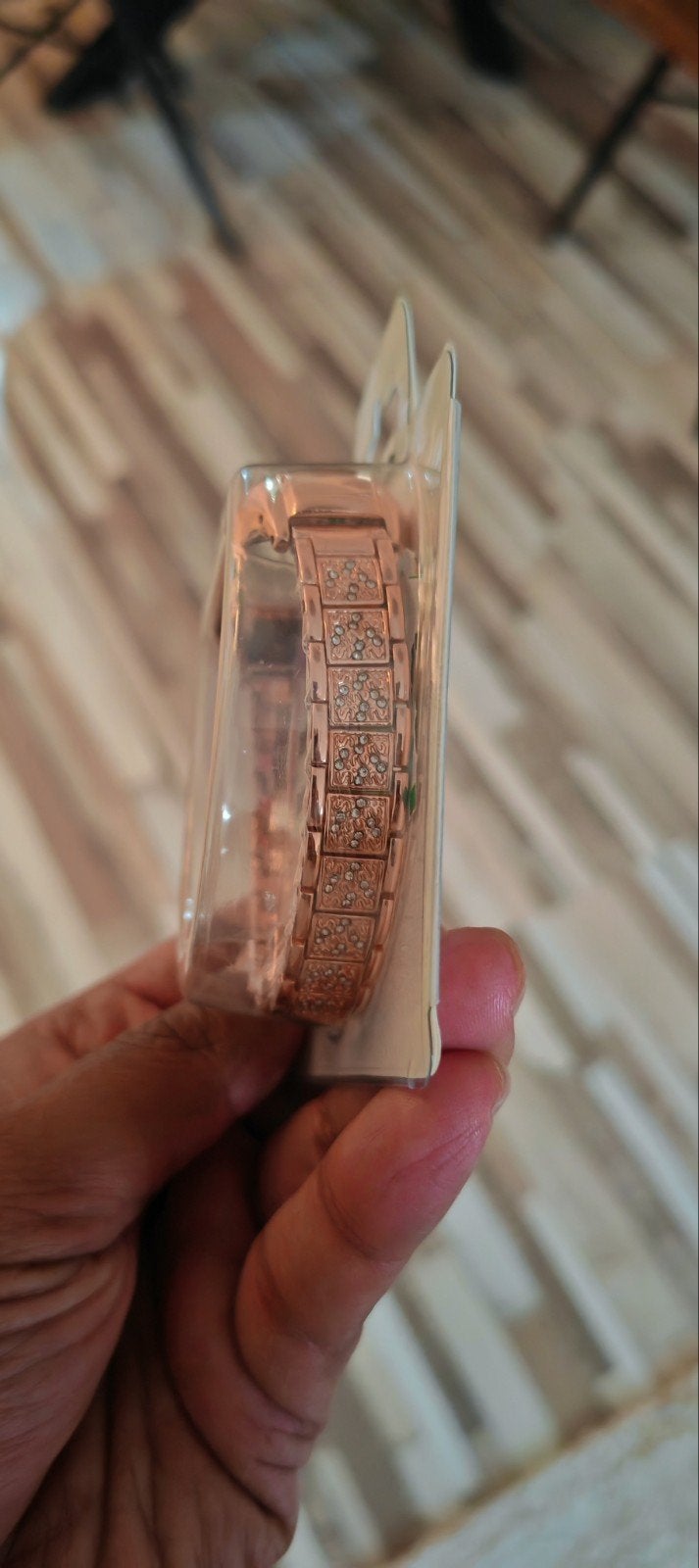 Xiaomi Mi-Band 7 Goud Diamant Armband Riem, Ophalen of Verzenden, Nieuw, Goud, Goud