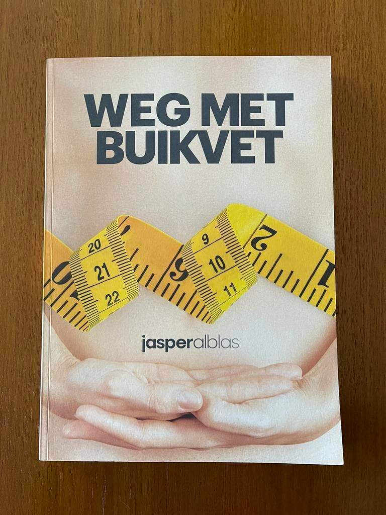 Jasper Alblas: weg met buikvet, Boeken, Ophalen of Verzenden, Zo goed als nieuw